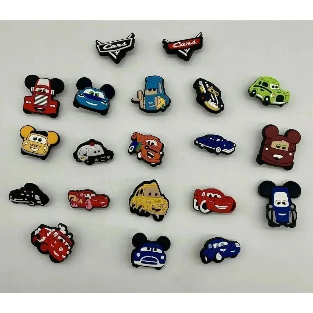 Cars Movie Shoe Charms 20 Pieces PVC Rubber Water‎ Resistant Charms